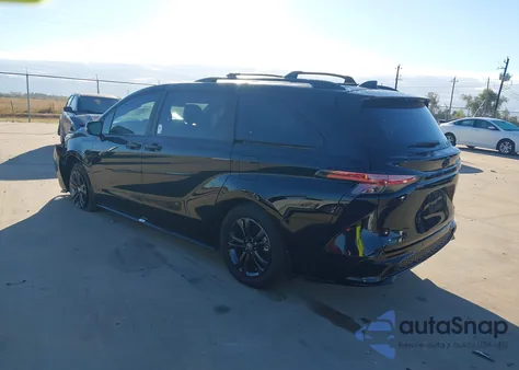 2025 Toyota Sienna Xse from USA, damaged, VIN 5TDCSKFC1SS200308